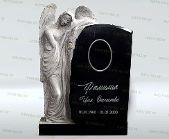 Элитный скульптурный памятник К-Мадонна с крыльями