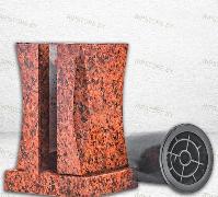 Ваза Талия из гранита Лезник, 23×15×15 см