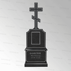 Элитный гранитный памятник К-115.1 Габбро Диабаз