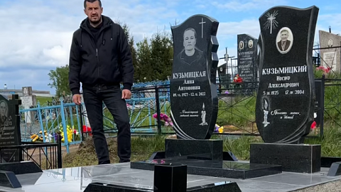 Видео: зеркальная копия памятника и благоустройство