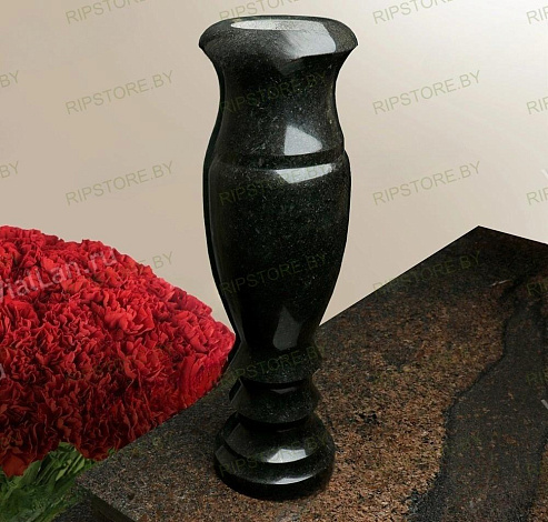 Ваза Классика (50*15, гранит Габбро)