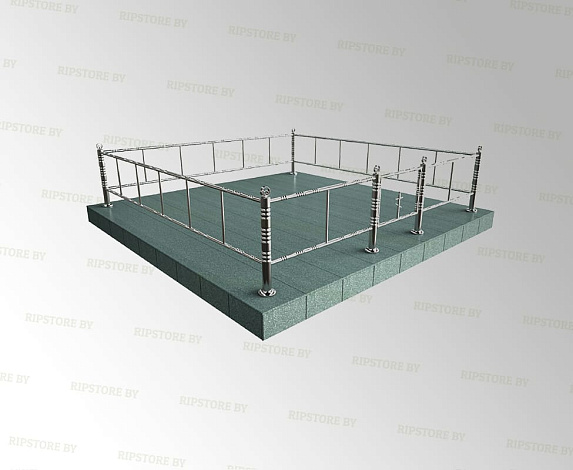 Ограда из нержавеющей стали Н-2