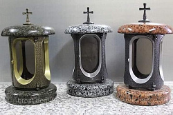 Лампады из гранита