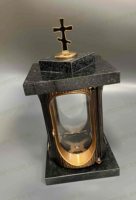 Лампада Новая Классика (Габбро, Бронза) арт:1757